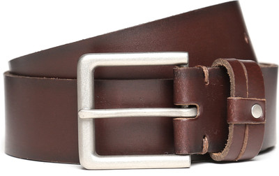

U.S. Polo Assn Men Maroon Genuine Leather Belt, Burgandy