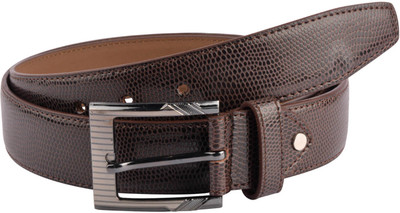 

Snoby Men Casual Brown Artificial Leather Belt