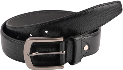 

Baluchi Men Formal Black Artificial Leather Belt