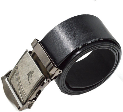

Faynci Men Casual Black Artificial Leather Belt