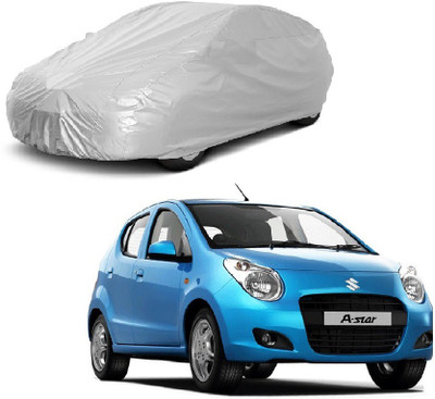Furious3D Car Cover For Maruti Suzuki A-Star (Without Mirror Pockets)(Silver)