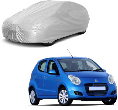 Furious3D Car Cover For Maruti Suzuki A-Star (Without Mirror Pockets)(Silver)
