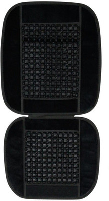AuTO ADDiCT Black Leatherite Car Pillow Cushion for Renault(Rectangular, Pack of 1)