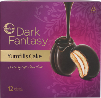 

Sunfeast Dark Fantasy Yumfills Cake(253 g)