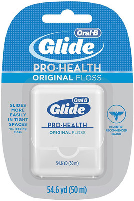 

Oral-B Glide Pro-Health Dental Floss, Original Floss, 50 Meter(Pack of 6)