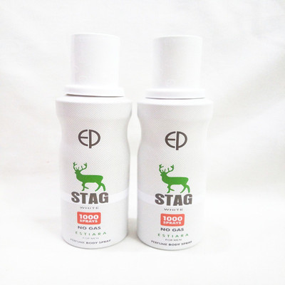 

ESTIARA STAG WHITE ( NO GAS) Perfume Body Spray - For Men(260 ml, Pack of 2)