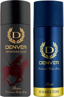 

Denver Sporting Club New Rider , Pride Deodorant Body Spray - For Men(330 ml, Pack of 2)