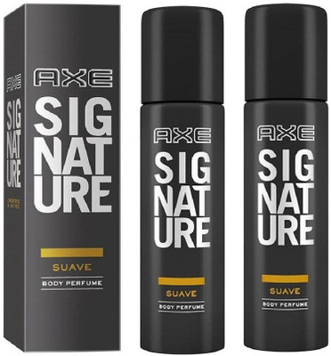 

AXE SIGNATURE SUAVE PACK OF 2 Perfume Body Spray - For Men & Women(240 ml, Pack of 2)
