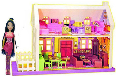 

Bonkerz 35piecesdollhouse(Multicolor)