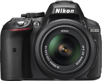 

Nikon D5300 DSLR Camera Body with Dual Lens: AF-P DX NIKKOR 18 - 55 mm f/3.5 - 5.6G VR + AF-P DX NIKKOR 70 - 300 mm f/4.5 - 6.3G ED VR (16 GB SD Card + Camera Bag)(Black)