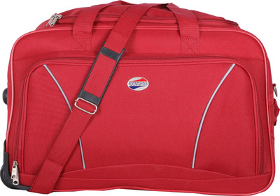 

American Tourister Vision Duffle on Wheel 57 cm (Red) Travel Duffel Bag(Red)