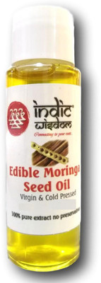 

IndicWisdom Edible Morniga seed oil Extract Oil Plastic Bottle(30 ml)