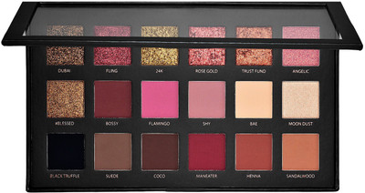 

Rimika Enterprises Eye shadow multi color - 18 Shades Of Shimmer And Matte 0.5 g(Eye shadow multi color)