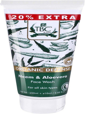 

TBC ORGANIC DEFENCE NEEM & ALOEVERA FACE WASH Face Wash(50 ml)