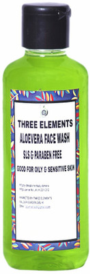 

THREE ELEMENTS Aloevera (SLS & Paraben Free) Face Wash(210 ml)