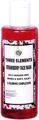 

THREE ELEMENTS Strawberry (SLS & Paraben Free) Face Wash(210 ml)