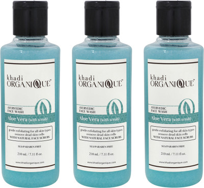 

KHADI ORGANIQUE Aloevera Face Wash with Scrub Face Wash(630 ml)