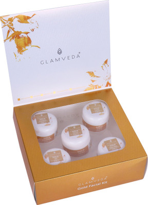 

Glamveda Gold Rejuvenating Facial Kit 110 g(Set of 5)