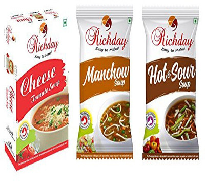 Richday Instant Soup [Combo of 3 Instant Soup 500gms each] Combo