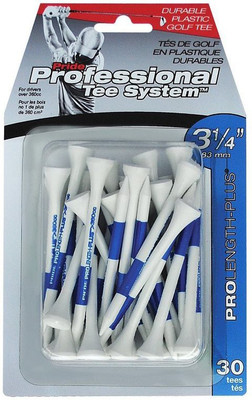 

Pride Professional Tee System Plastic Golf Tee 83MM Golf Tees(Pack of 30, Multicolor)
