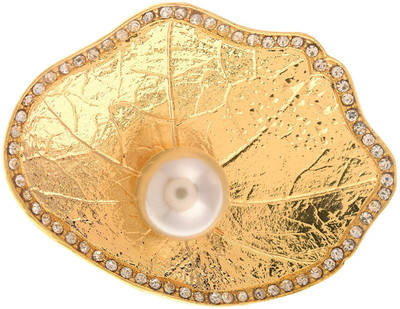 

Artifice Gold Alloy Hair Clip for Girls Hair Clip(Gold)