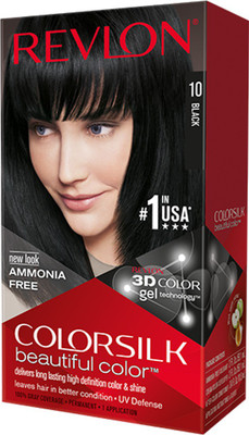 

Revlon Black No-10 Hair Color(Colorsilk Beautiful Hair Color)