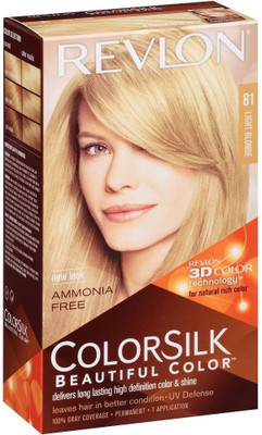 

Revlon Light Blonde No-81 Hair Color(Colorsilk Beautiful Hair Color)
