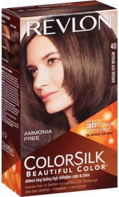 Revlon Medium Ash Brown No-40 Hair Color(Colorsilk Beautiful Hair Color) Flipkart