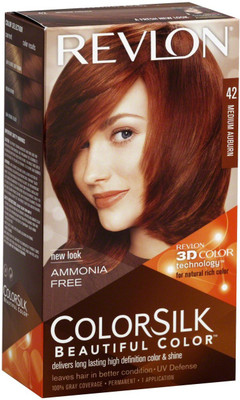 

Revlon Medium Auburn No-42 Hair Color(Colorsilk Beautiful Hair Color)