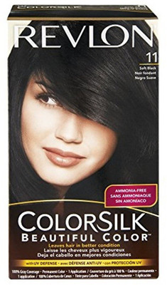 

Revlon Soft Black No-11 Hair Color(Colorsilk Beautiful Hair Color)