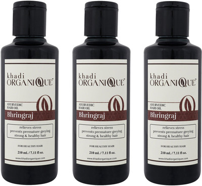 

KHADI ORGANIQUE Bhringraj Hair Oil(630 ml)