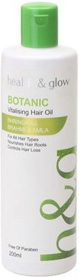 

Hg HAIR OIL VITALISING BHRINGRAJ ,BRAHMI & AMLA VITALISING OIL Hair Oil(200 ml)