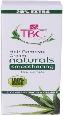 

TBC HAIR REMOVAL CREAM NATURAL SMOOTHENING(ALOEVERA EXTRACTS & VITAMIN E) Cream(40)