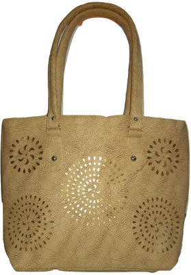 

Imago Hand-held Bag(Gold, Tan)