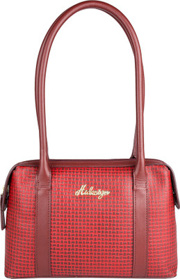 Hidesign Hand-held Bag(Red)