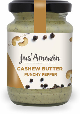 

Jus' Amazin Cashew Butter- Punchy Pepper (125 g) 125 g