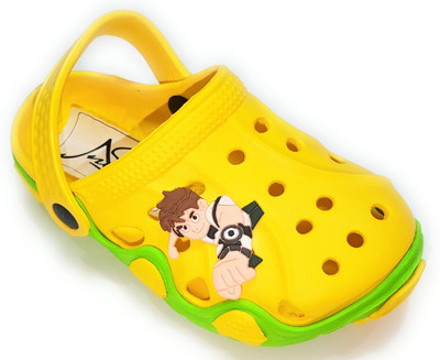 

Angel Fashion Boys Slip-on Clogs(Yellow