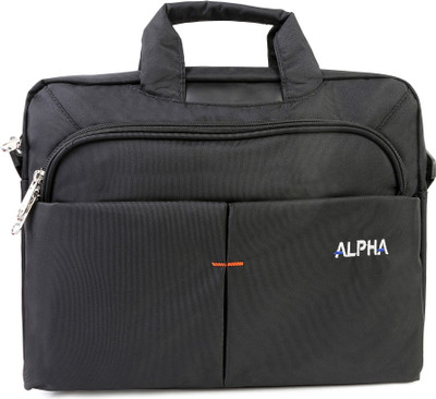 

ALPHA TRENDS 15 inch Laptop Messenger Bag(Black), Lb006black