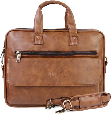 

ALPHA TRENDS 15 inch Laptop Messenger Bag(Brown), Lb004brown