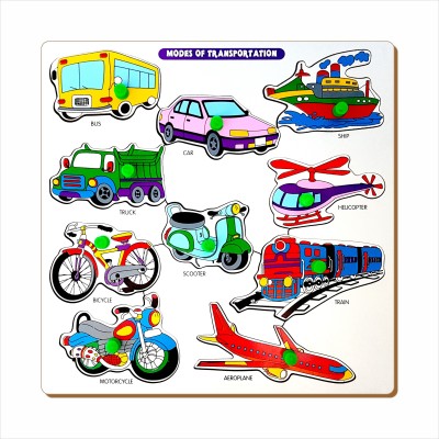 

Miss & Chief Transport Puzzle(Multicolor)