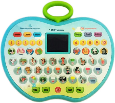 

Baby Toys Educational computer Toy - apple shape pad(Blue)