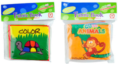 

iDream Soft Cloth Fabric Book (Animal & Colour)(Multicolor)