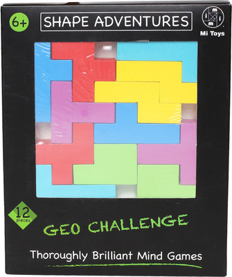 

Mi Shape Adventures Geo Challenge(Multicolor)