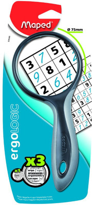 

Maped Ergologic 75 mm, x 3 Zoom Magnifier(Assorted)