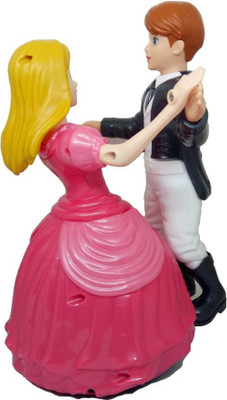

ClueSteps Dancing Couple Toy with 360-Degree Rotation, Lights & Music(Multicolor)