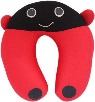

Tootpado Travel Neck Pillow Bug 10"x11" (28cm) - Red (4DER59) - Neck Rest Travel Cushion With Microbeads Filling Neck Pillow(Red)