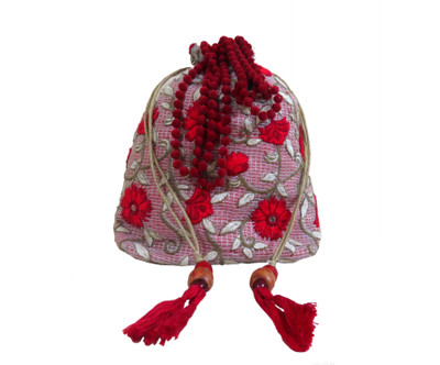 

shades MZ008 Potli(Red, White)