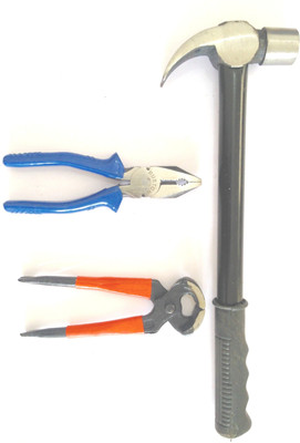 

RUSTON Quality Combo Hand Tool Kit(3 Tools), Multicolor
