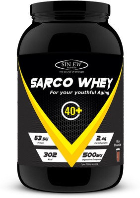 

Sinew Nutrition Sarco Whey Protein with Digestive Enzyme Whey Protein(1 kg, Chocolate)