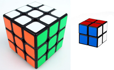 

CUBE FORT ShengShou 2x2x2 and 3x3x3 Ultra Smooth Cube Combo Pack(2 Pieces)